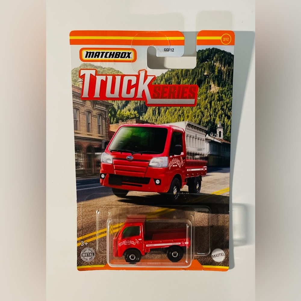 Matchbox Truck Series Subaru Sambar Truck (Sriracha) 2/12 GWH06